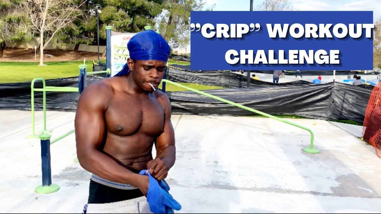 Famous Crip 25 Pull ups and 50 Push ups in under 2 minutes