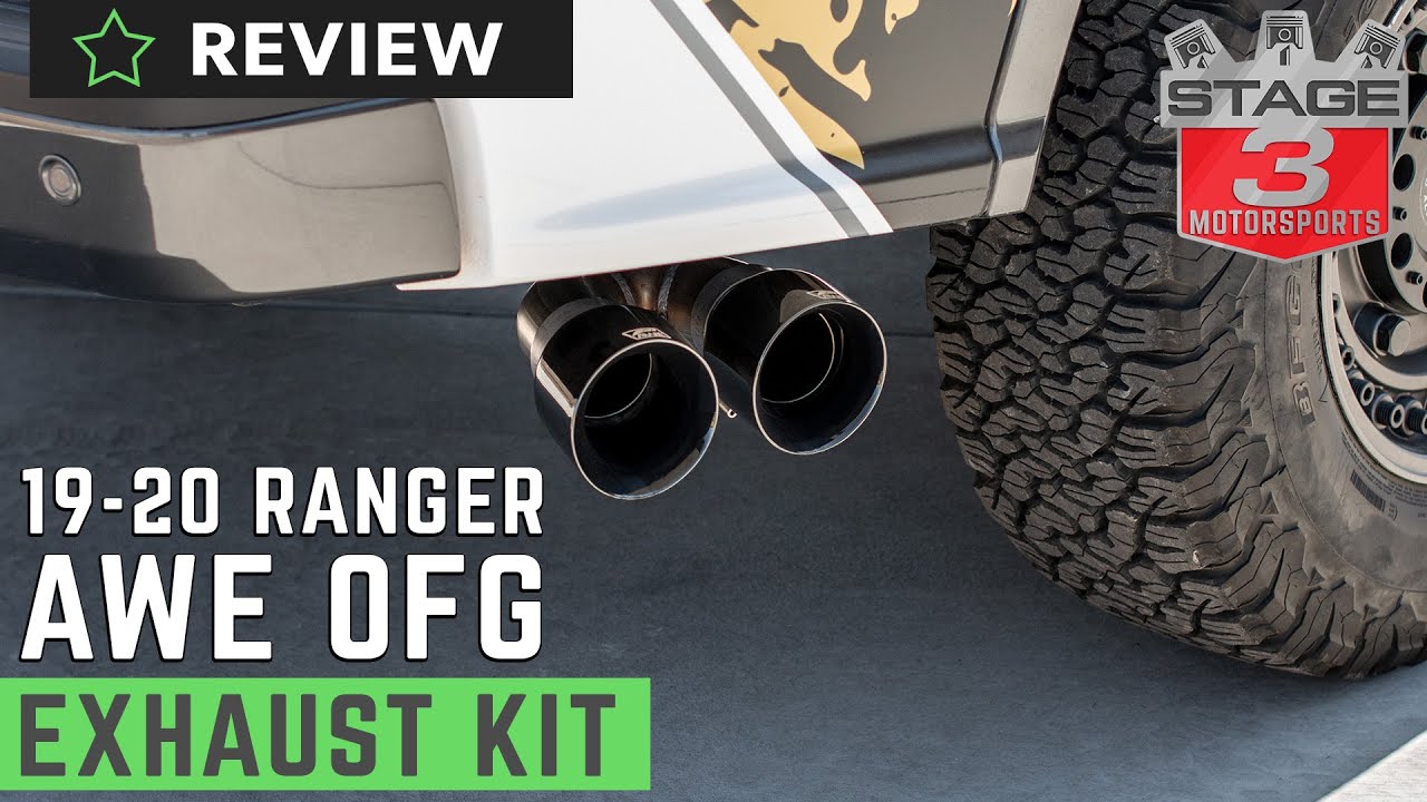 2019-2023 Ford Ranger AWE Tuning 0FG Dual Exit Cat-Back Crawler Conversion Exhaust Kit Review