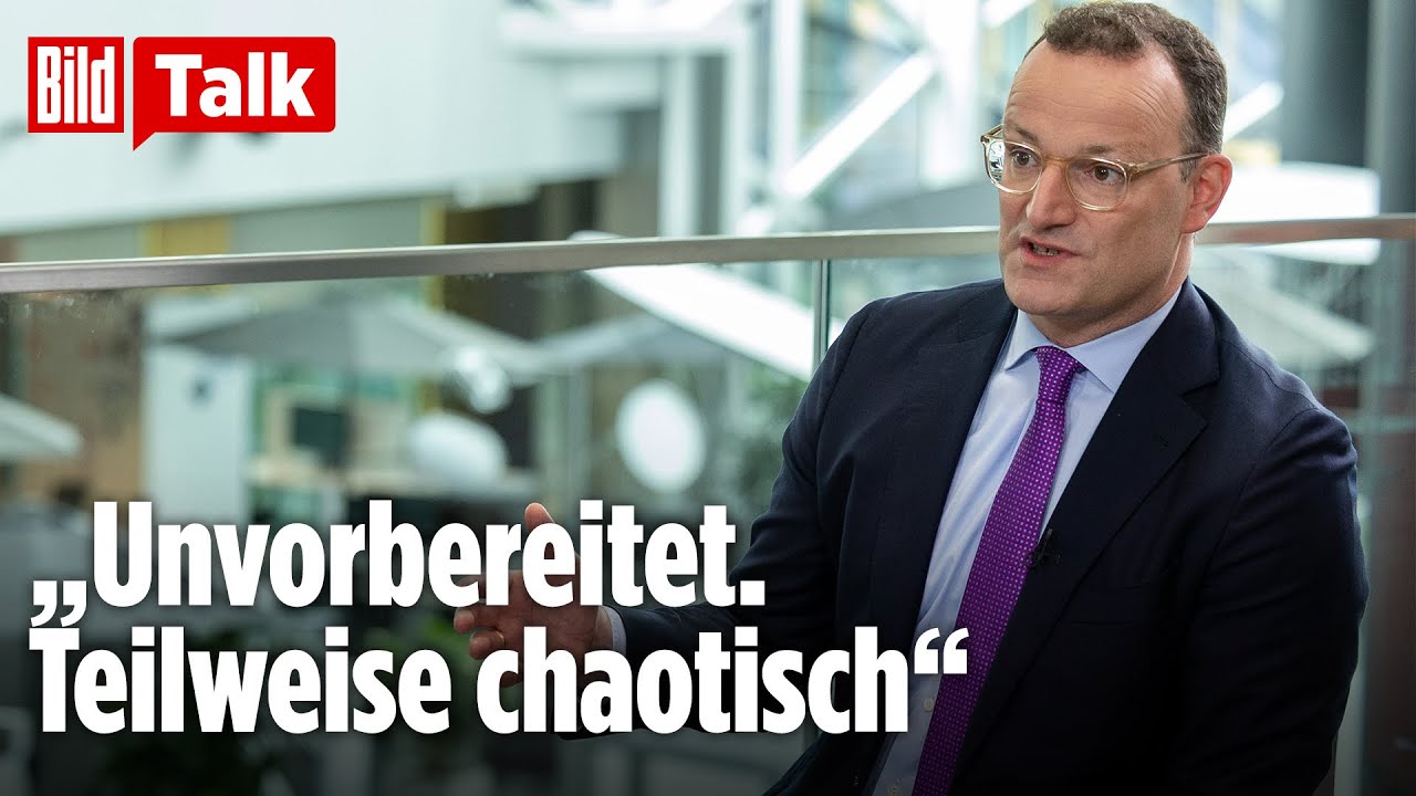 Jens Spahn zur Masken-Affäre | BILD-Talk