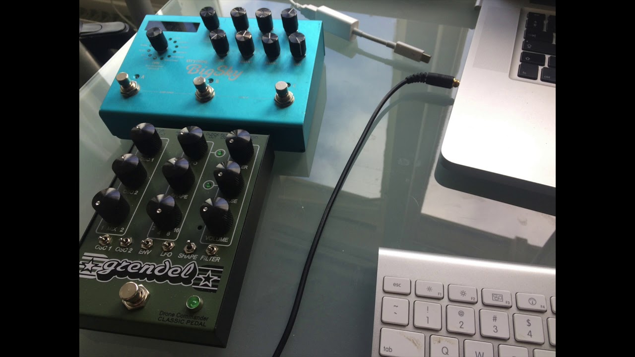 Grendel Drone Commander Classic Pedal + Bigsky & Infinite Jets