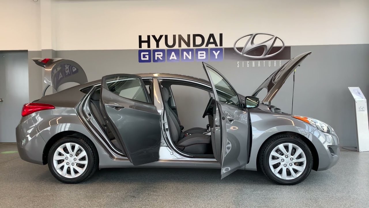 Hyundai Elantra 2013 GL - Hyundai Granby