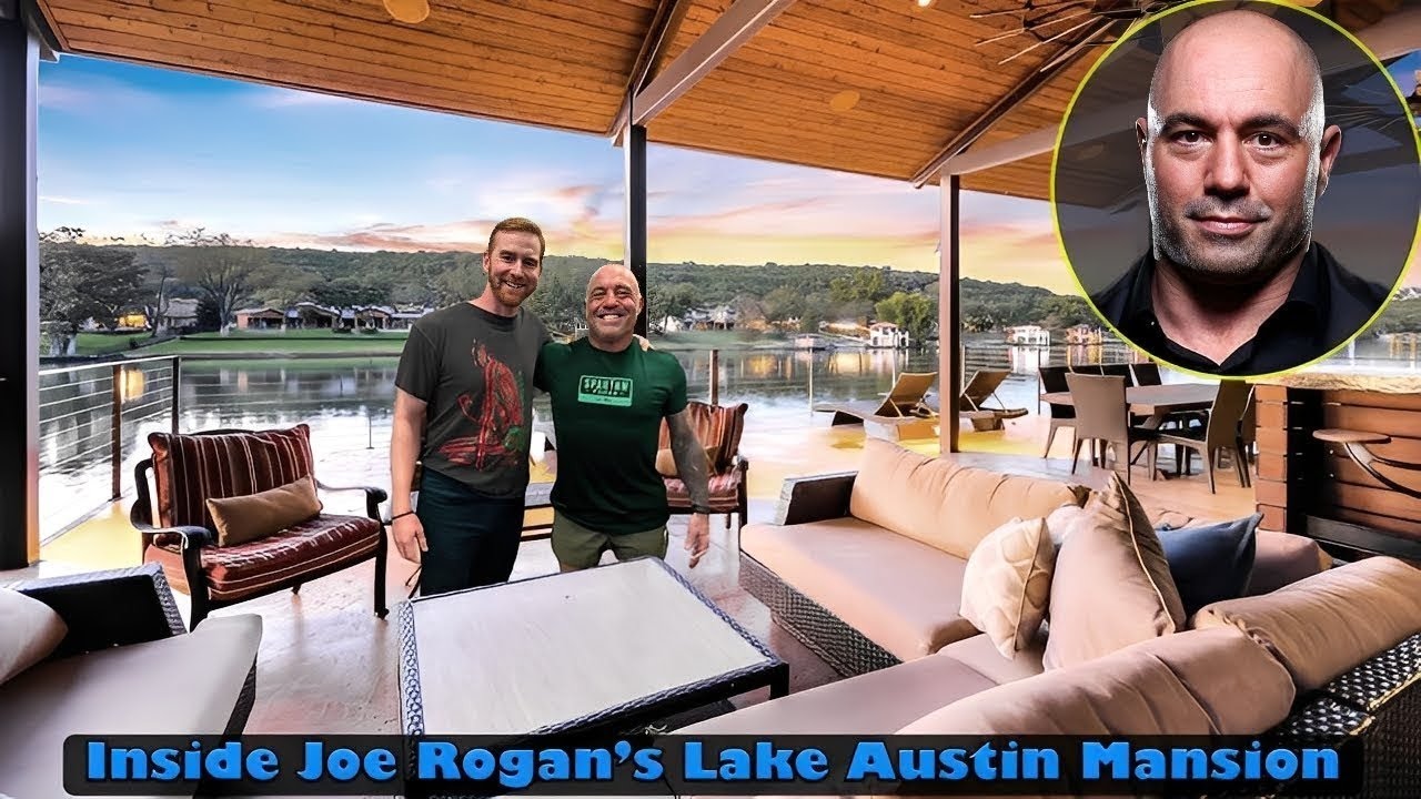 Joe Rogan’s Stunning Austin Estate – A Private Waterfront Home with His Own Studio