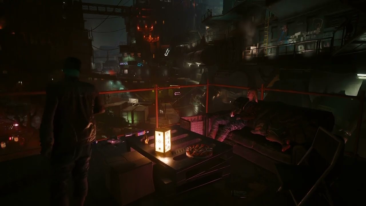 Relaxing After Work With Your Friends - Cyberpunk Dog Town Ambiance to Chill To