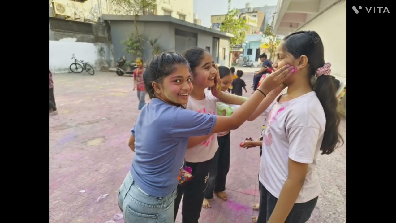 Holi celebration video