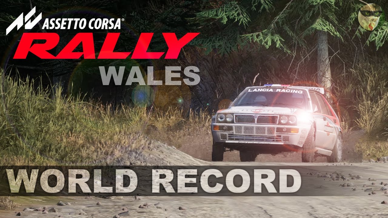 WORLD RECORD (v0.1) - Wales - Cwmbiga Afon Biga - Lancia Delta - 6.17.500 - Assetto Corsa Rally
