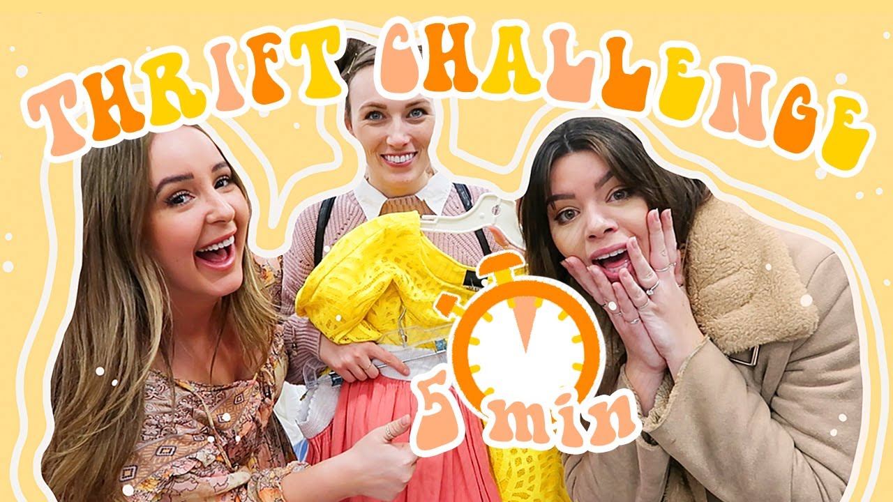 5 Minute Thrift Challenge ft. The Sorry Girls!
