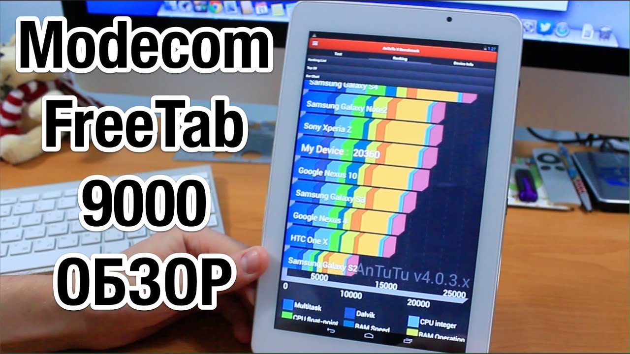 Modecom FreeTab 9000  Обзор