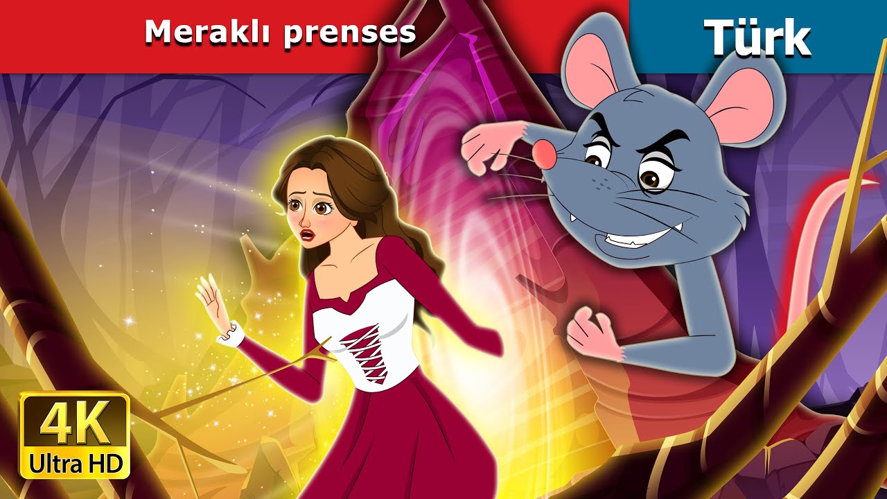 Meraklı prenses  | The Curious Princess in Turkish | t&uuml;rk&ccedil;e peri masalları | @TurkiyaFairyTales