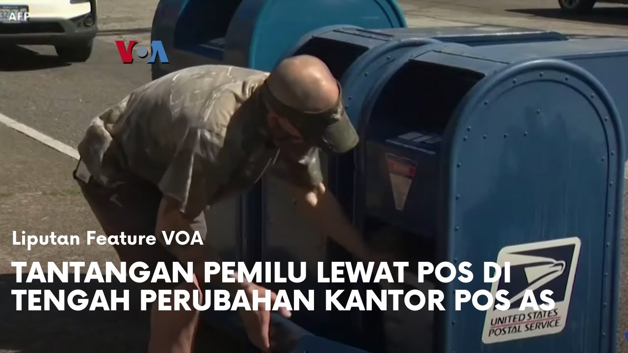 Tantangan Pemilu Lewat Pos di Tengah Perubahan Kantor Pos AS