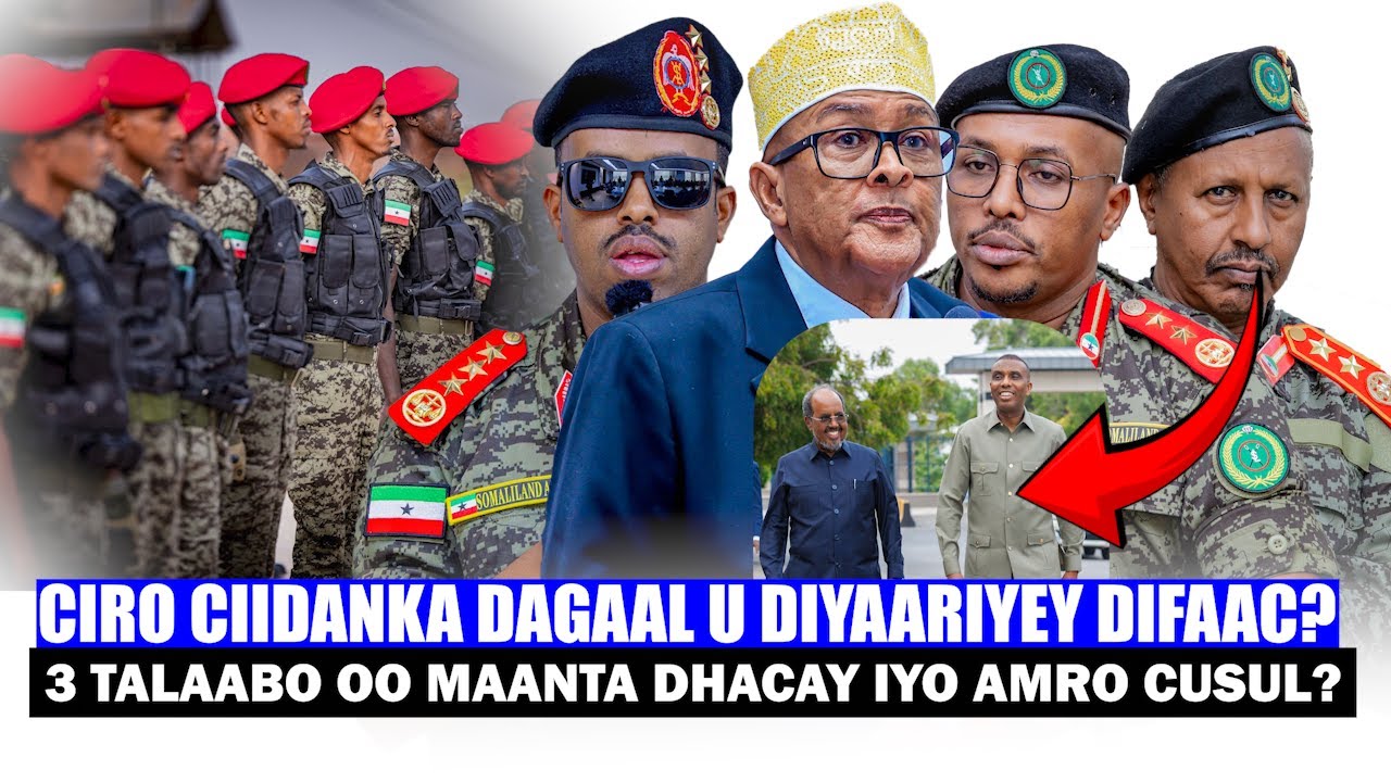 Xog Cirro oo Dagaal Laascanod u Diyaariyey Ciidanka&Heeganka? Digniinta Cadowga Somalilnd 3 Talaabo?