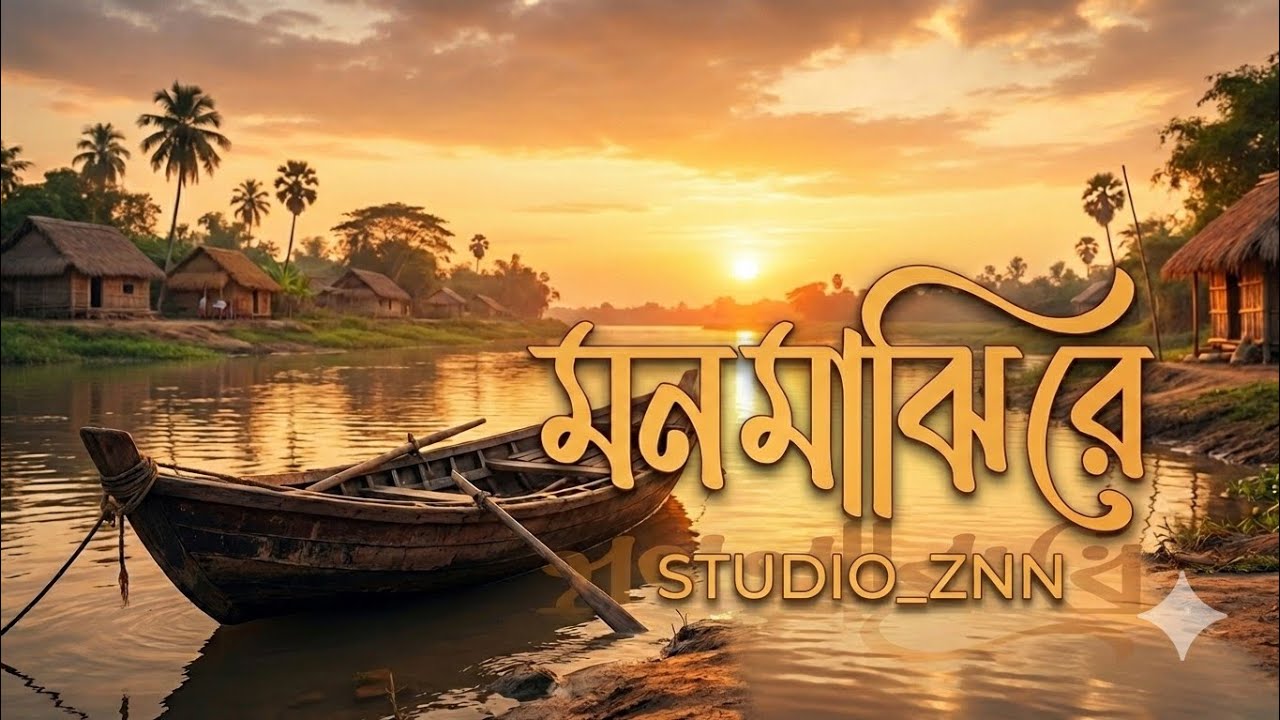 মন মাঝি রে | আধ্যাত্মিক বাউল গান | New Baul Song | STUDIO_ZNN