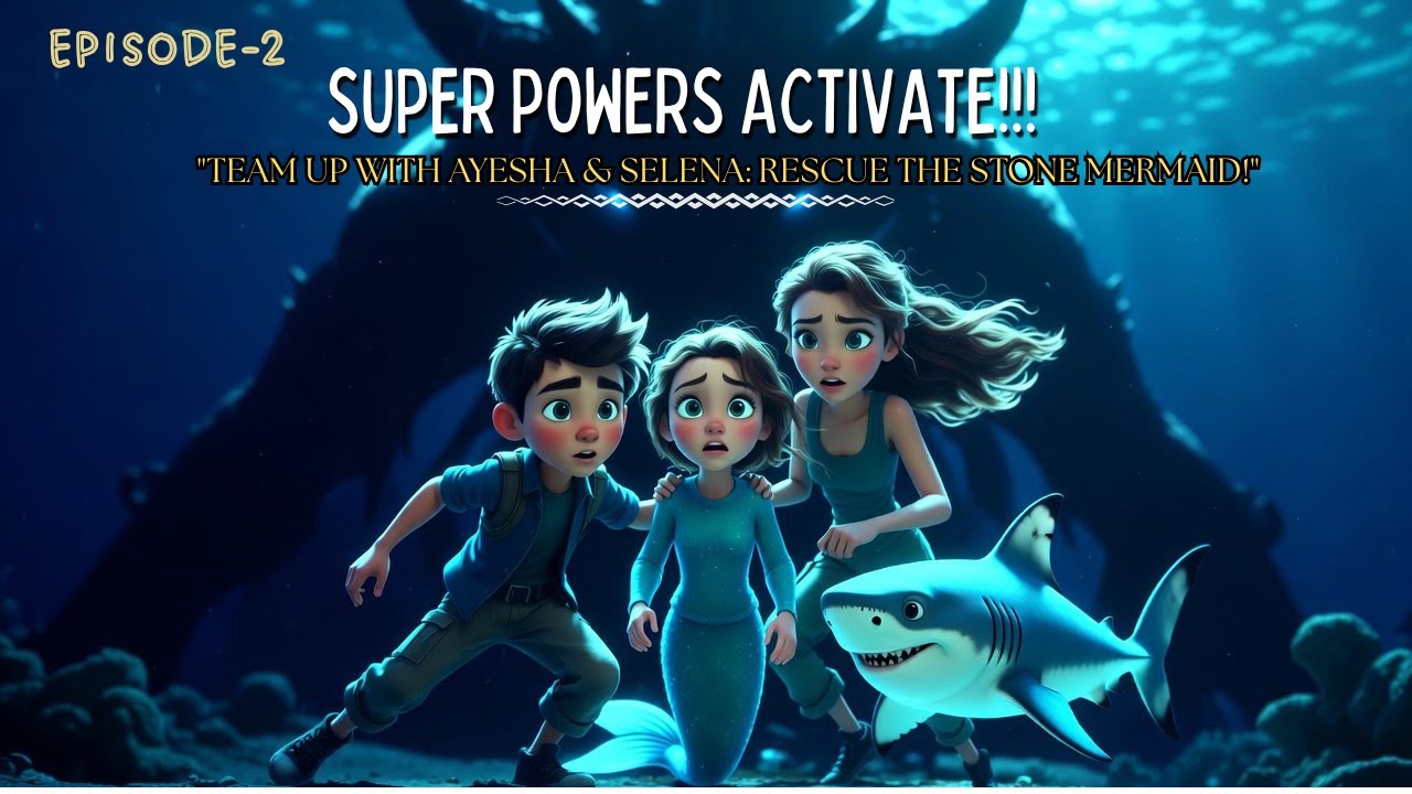 The Stone Mermaid's Rescue 😨 | Simba with Powers | Episode 2 | Urdu / Hindi Stories
