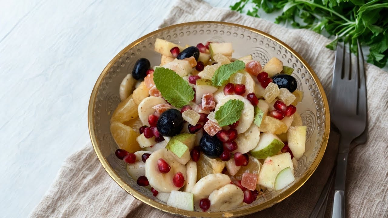 5 Minute Commercial Fruit Chaat | Perfect Iftar Recipe