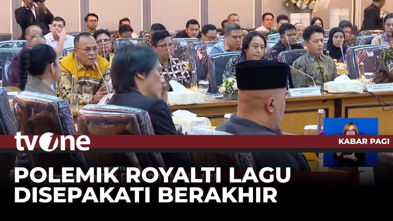 Akhiri Polemik Royalti Musik, DPR Targetkan Revisi UU Hak Cipta Selesai 2 Bulan | Kabar Pagi tvOne