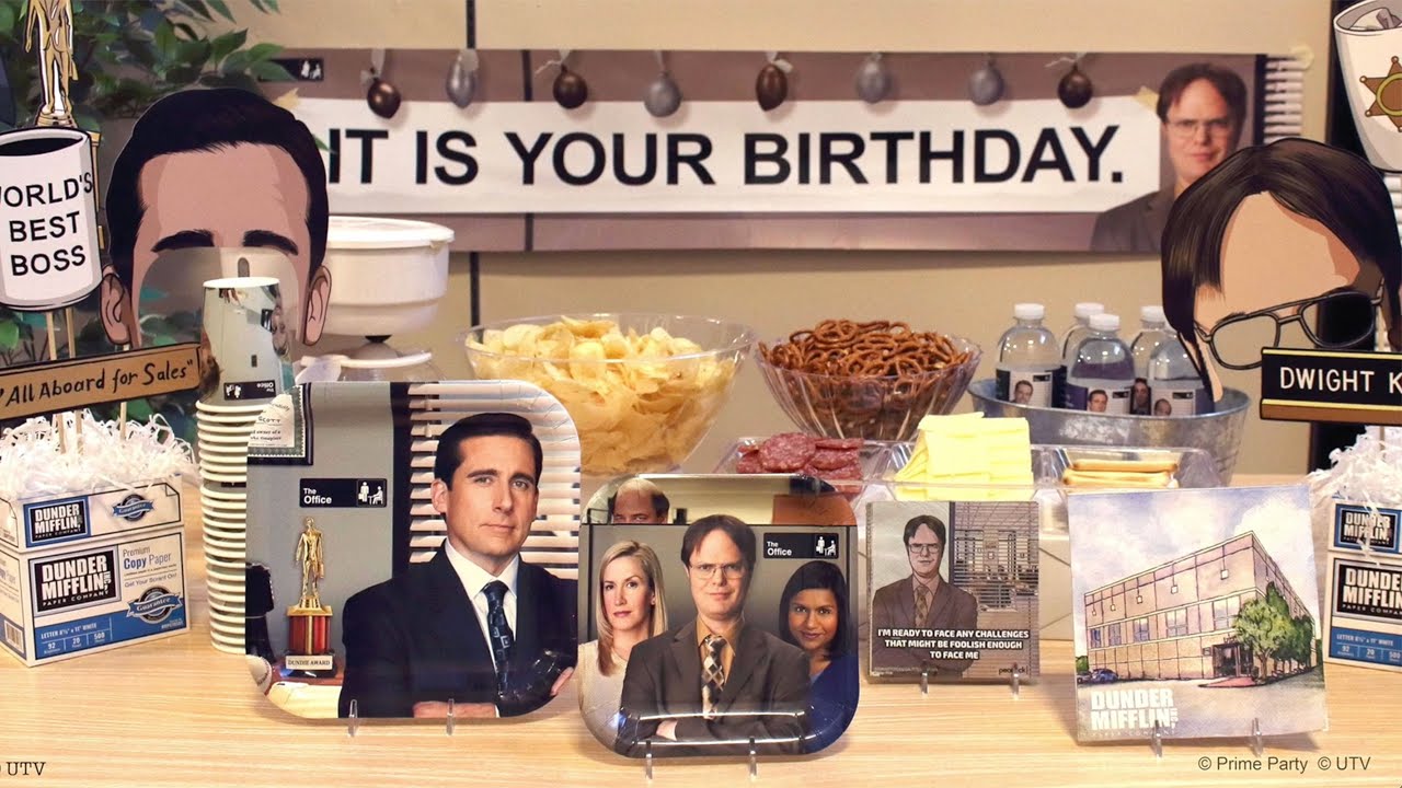 The Office Themed Party Ideas | Dunder Mifflin Decorations & Fun for All Occasions and Events.