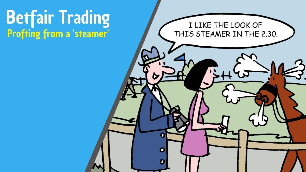 Betfair trading - Trading order flow by spotting a 'steamer'
