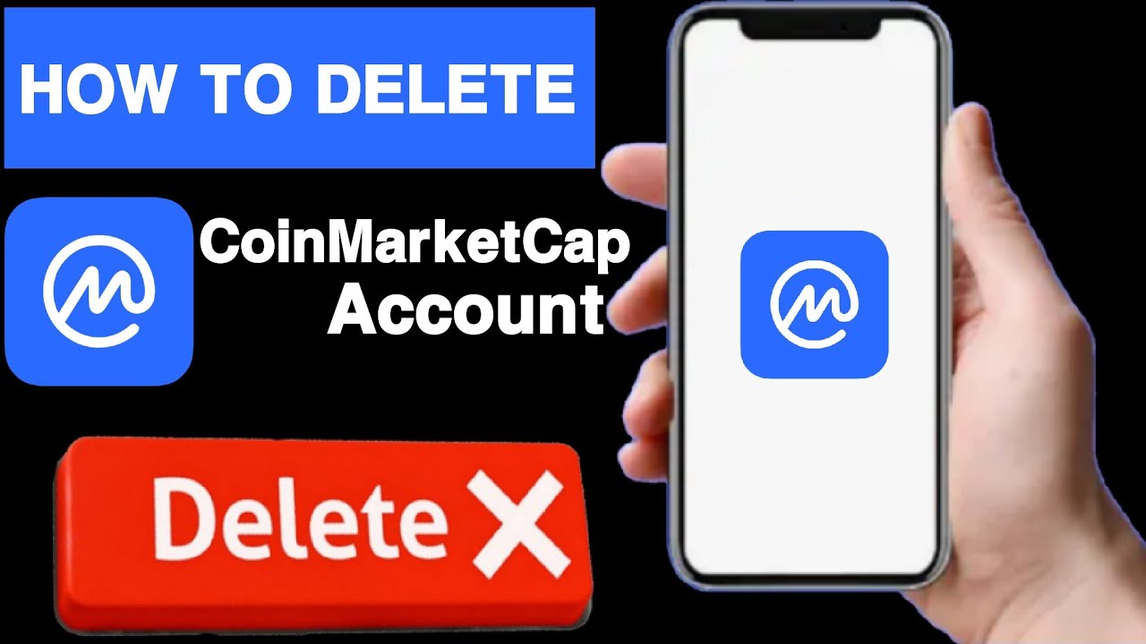 How to delete coinmarketcap account||CoinMarketCap account delete||Delete coinmarketcap account