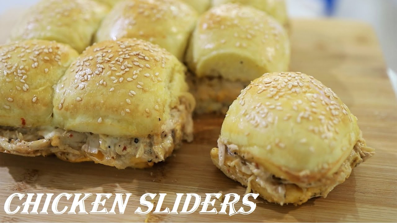Chicken Slider Recipe Dinner rolls Homemade Bun Iftar Recipe | Sugar Crunch