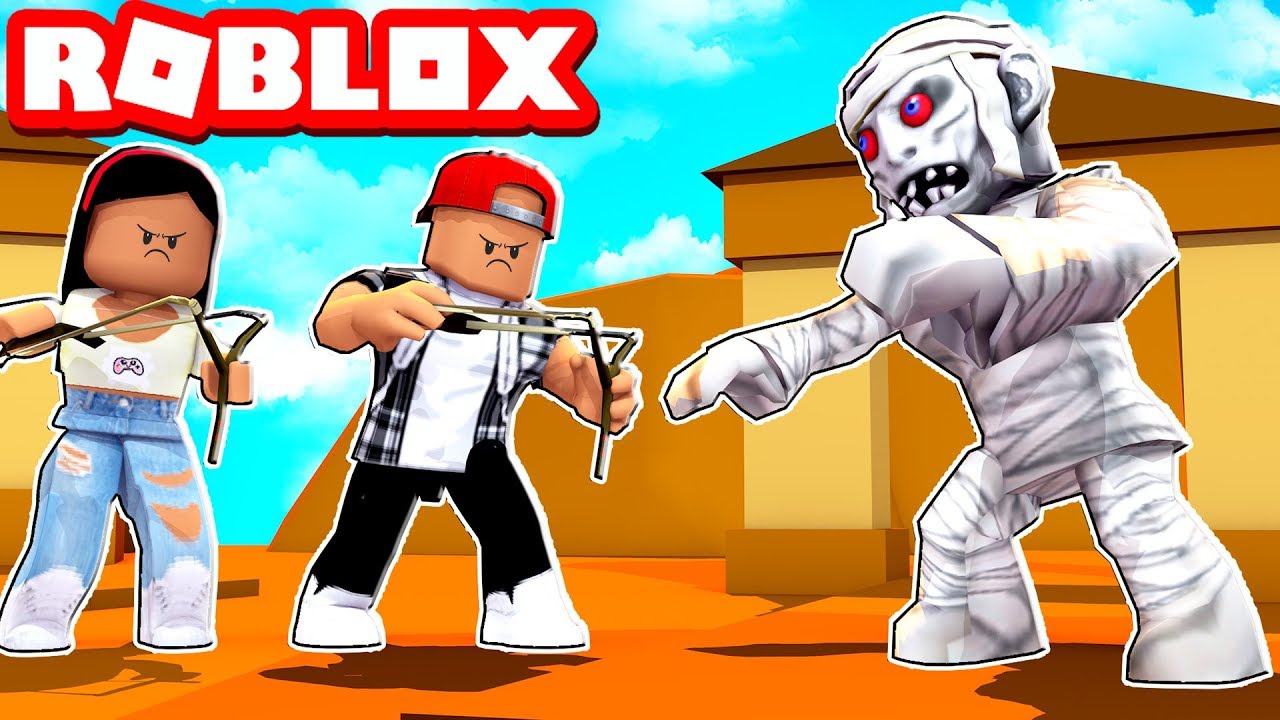 Злая мумия напала на нас — приключения в мире путешествий во времени в Roblox