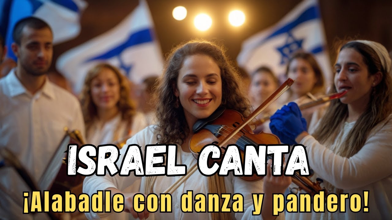 Israel canta ¡Alabadle con danza y pandero!