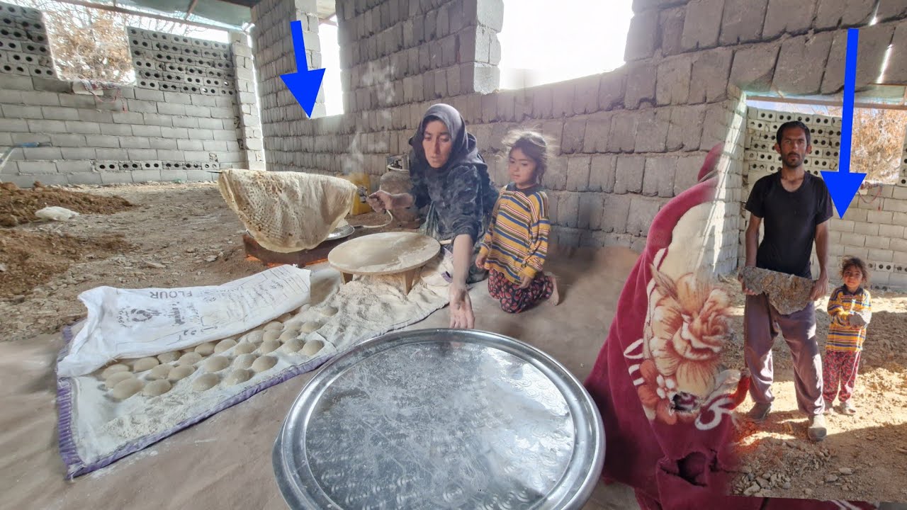 Everyday Life of a Nomadic Family in the Zagros Mountains | 🏔️The Story of Hamed and His Family