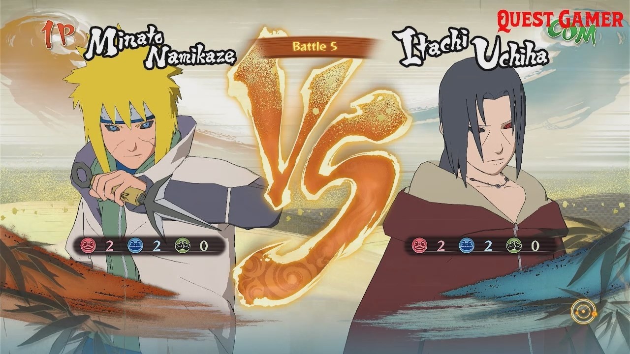 Reanimation Minato (VS)  Itachi