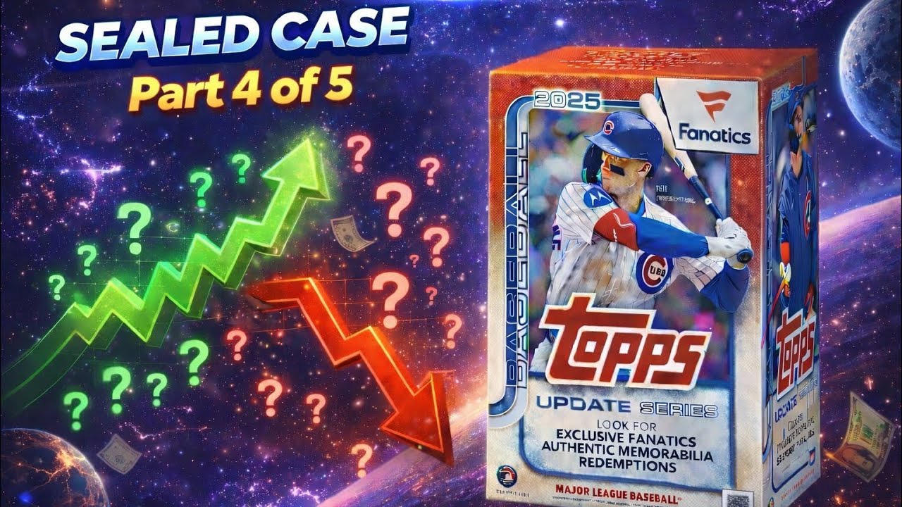 Sealed Case Rip Nears the End 📦 2025 Topps Update Fanatics | Part 4 of 5