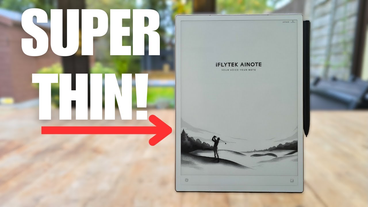 Worlds Thinnest E-Note - iFLYTEK AINOTE 2 Review!