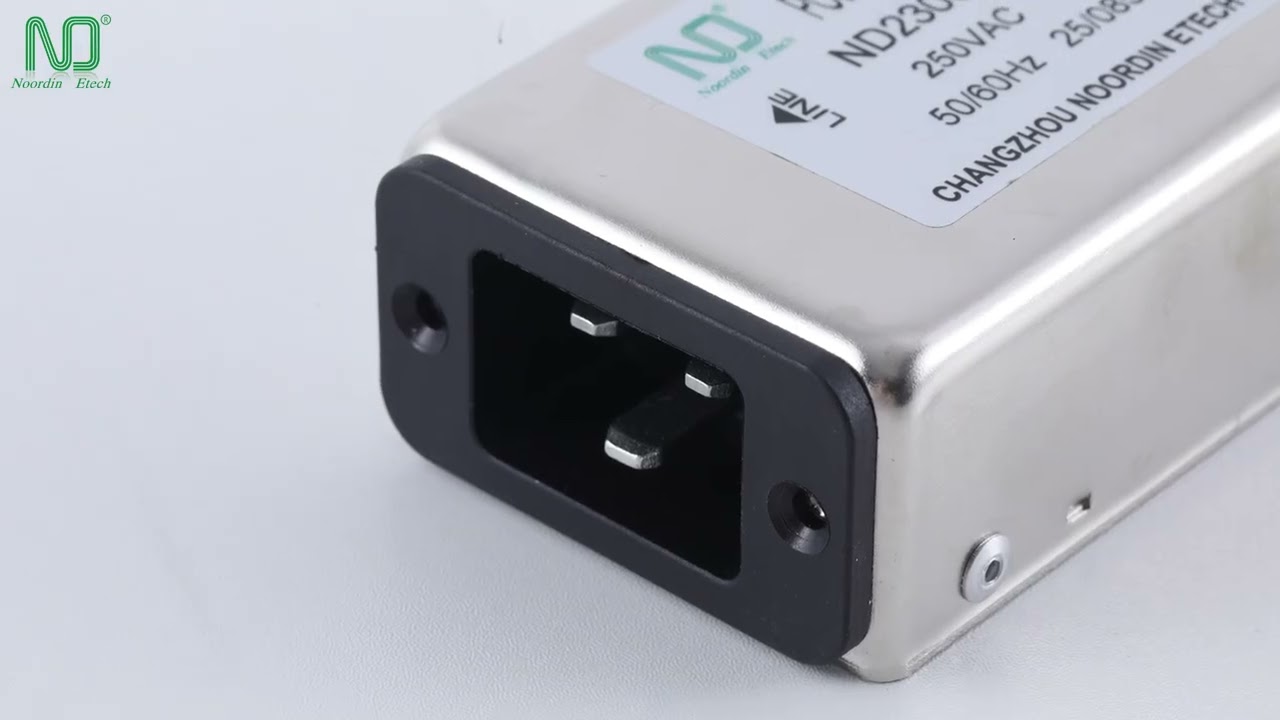 ⚙️ ND2306AL-16 Industrial Power Line Filter | Clean Power for Single-Phase Applications