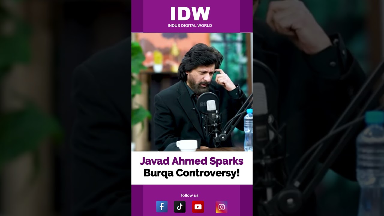 Javad Ahmed Sparks Burqa Controversy! MahiraKhan 