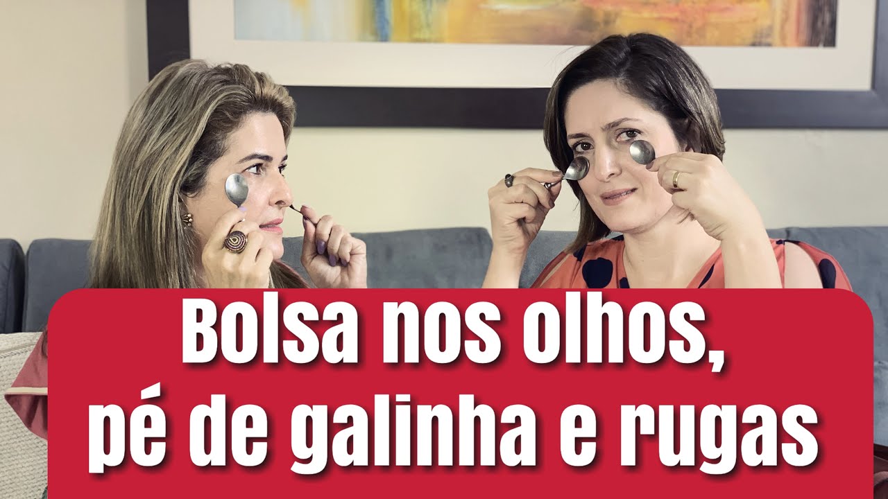 Bolsa nos olhos, pé de galinha e rugas!