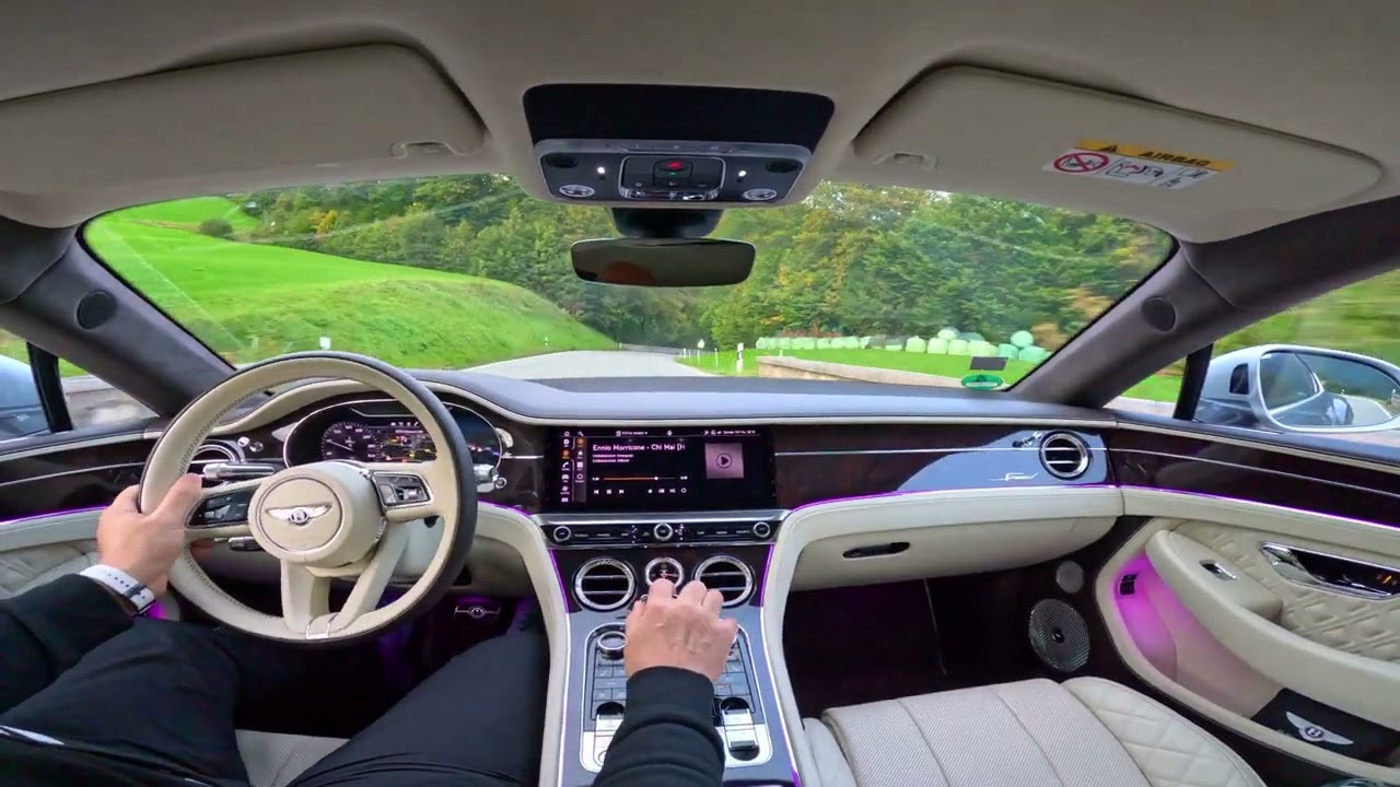 BENTLEY Conti-GT with Ennio Morricone Chi Mai / Canzone Per La Sera - Riz Ortolani Titoli La Piovra