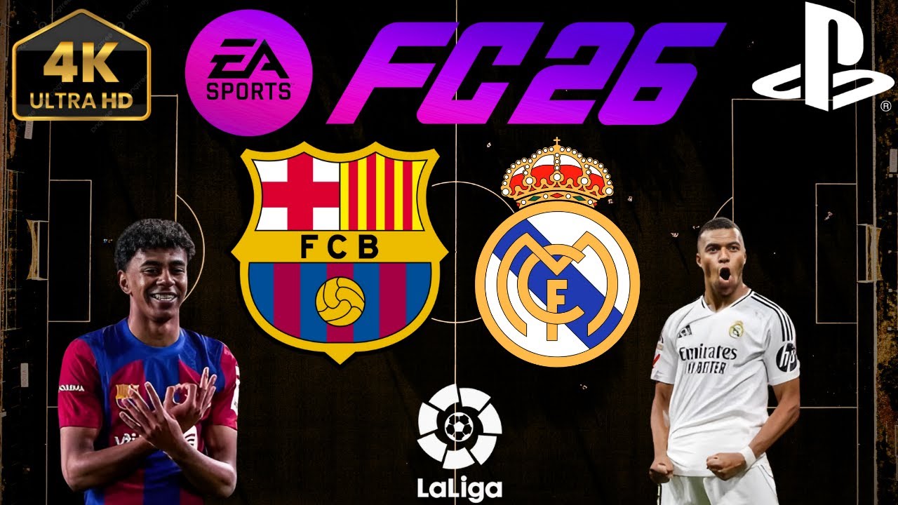 Mbappe vs Yamal - El Clásico Real Madrid vs Barca FC26 Online Season  Match
