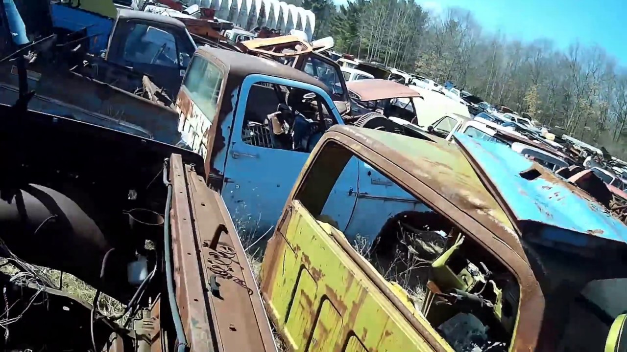 Classic car/truck junkyard gold mine!