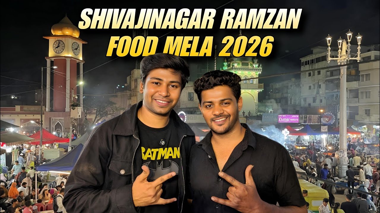 Bangalore Shivajinagar Ramzan food mela 2026 ❤️ Full detail video