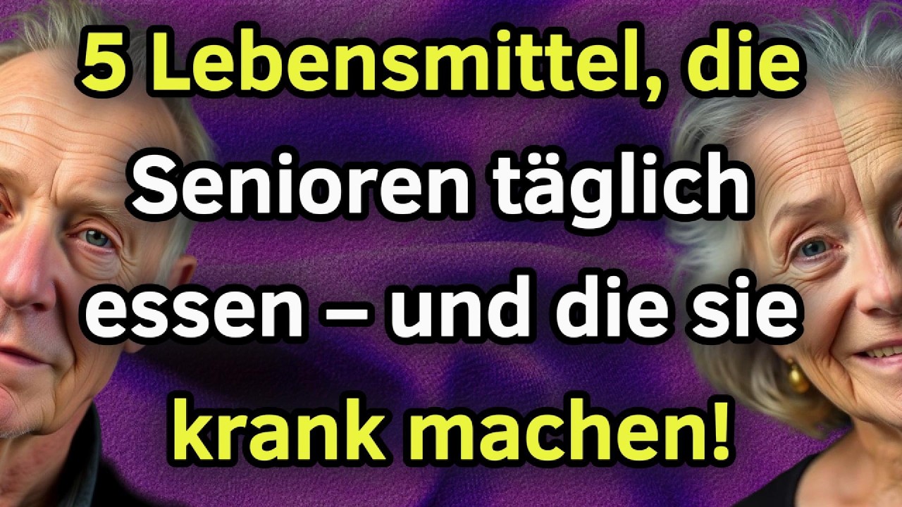 ❗ 5 Lebensmittel, die als “gesund” gelten – und Menschen ab 60 besonders krank machen!
