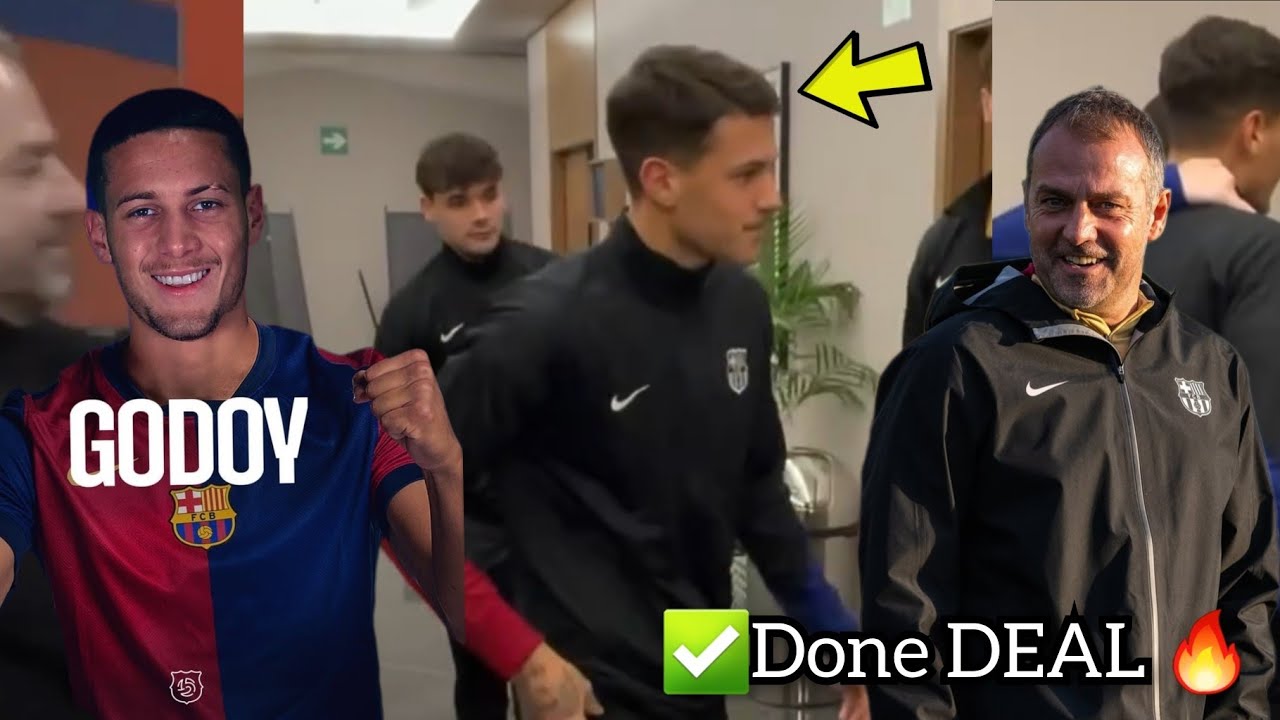 Yes 🔥, Barcelona COMPLETES new SIGNING 🙌,  ARRIVED to meet teammates  ...