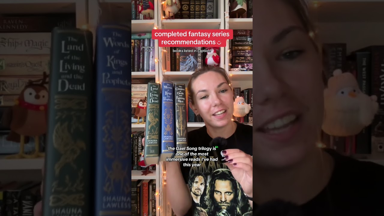 completed fantasy series recommendations, I think are worth reading (or worth gifting)! 🤩