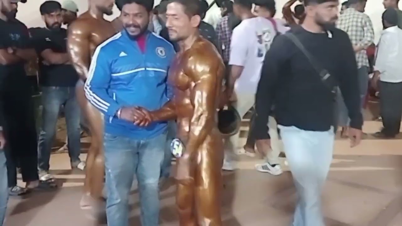All Karnataka body building compitition in Hubli💪💪🏋️🏋️
