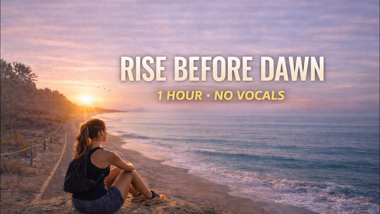 RISE BEFORE DAWN 🌅 Cinematic Running Music | 1 Hour (No Vocals)