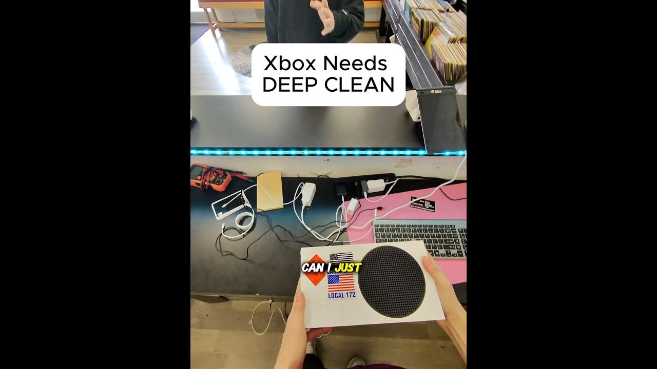 XBOX НУЖНА ГЛУБОКАЯ ЧИСТКА!!! #ремонтсломанныхустройств #смартфон #игры #решениепроблем #мобильны...