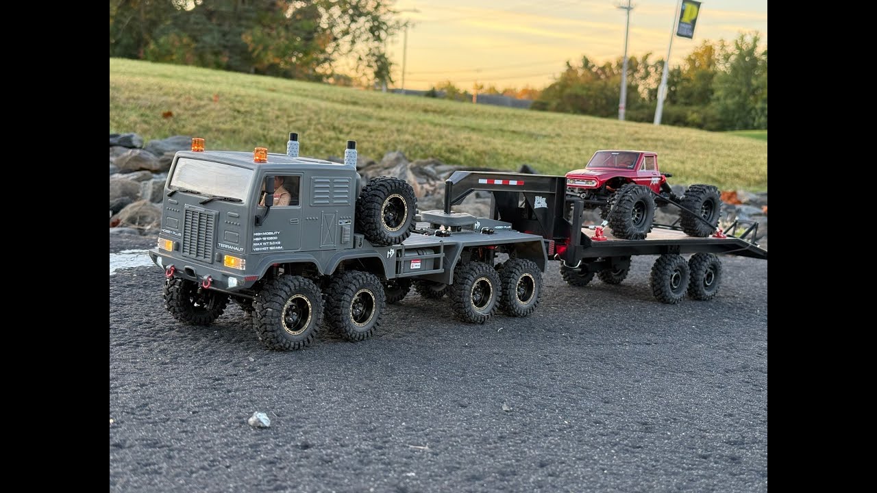 Terranaut 8x8 with Customized Trailer