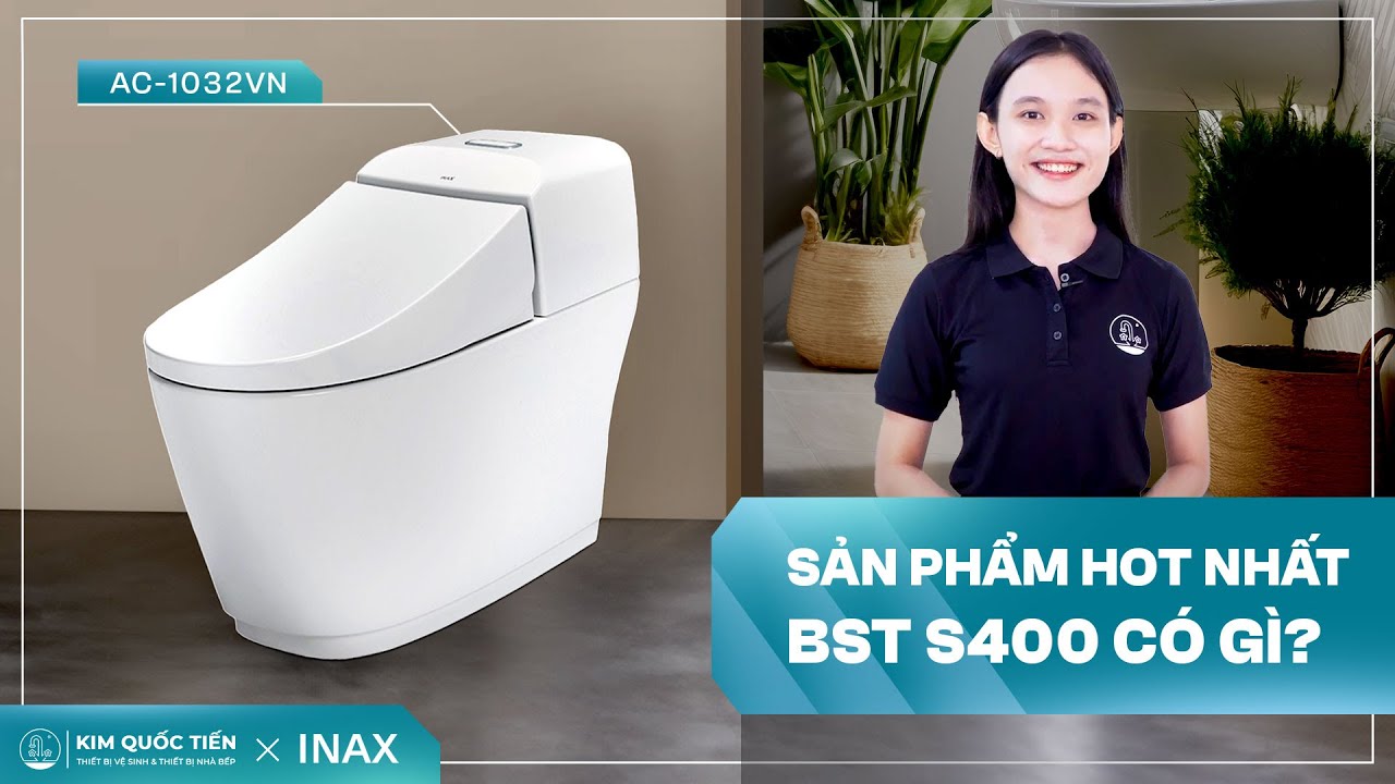 Bồn cầu 1 Khối Aqua Ceramic AC-1032 | INAX | KIM QUỐC TIẾN