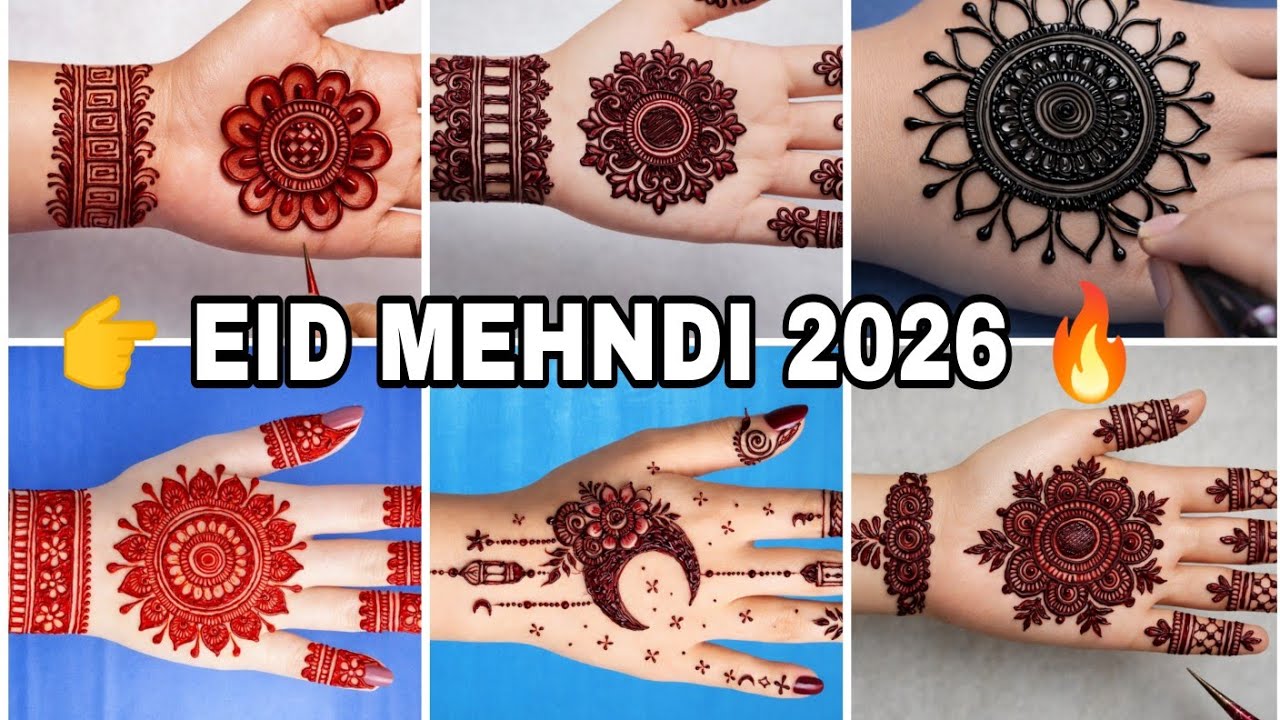🌙Eid Special Mandala Mehndi Designs 2026🌙  Full Hand Mehndi | Easy & Beautiful Henna Art