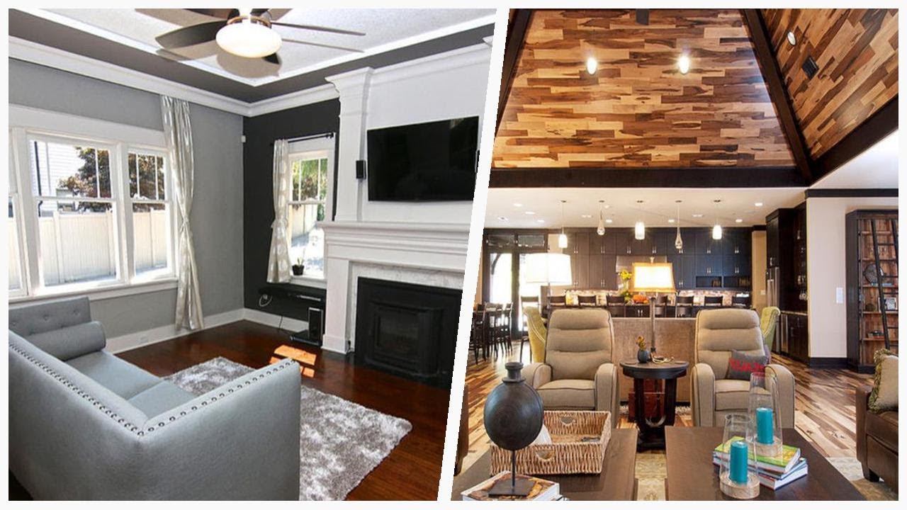 75 Craftsman Living Space With A Wood Stove Design Ideas You'll Love 🔴