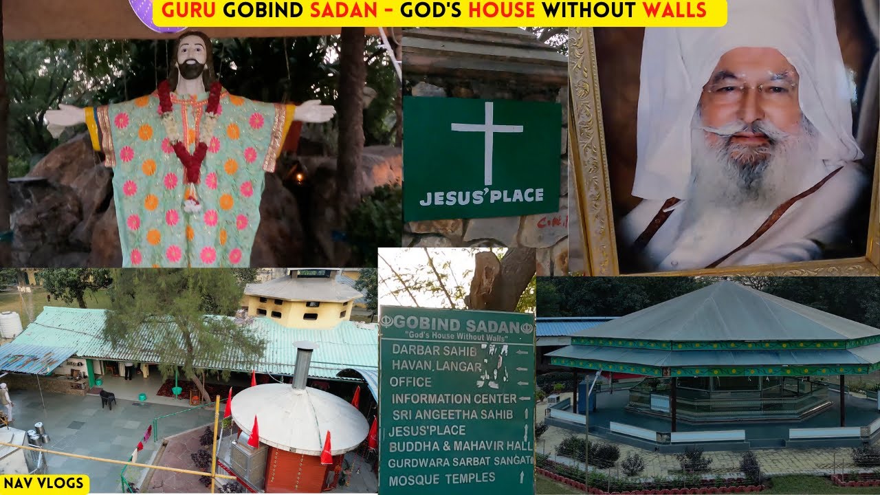 House of God without Walls | Gobind Sadan | Gadaipur, Mehrauli