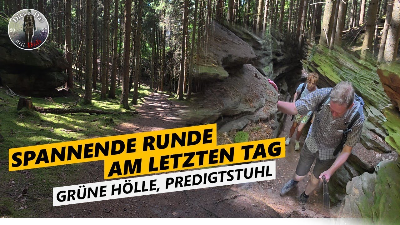 Kurzurlaub DEU/LUX [Tag 4] - Rundweg Nr  55, Grüne Hölle, Predigtstuhl