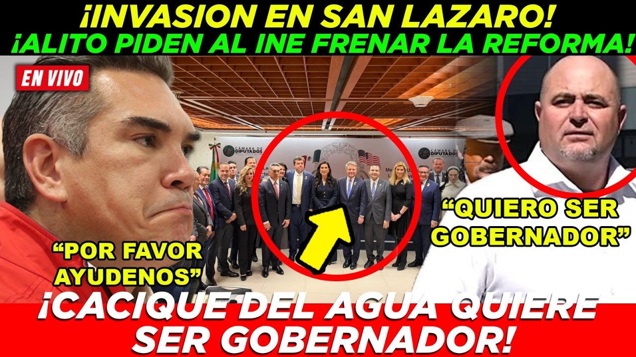 URGENTE !! CONGRESISTAS DE E.U LLEGAN AL SENADO ,ALITO PIDE AYUDA DEL INE, LEBARON INVESTIGADO