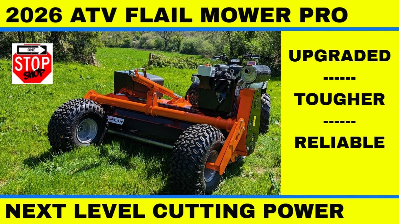 2026 Chapman ATV Flail Mower PRO | New Upgrades, Smarter Control