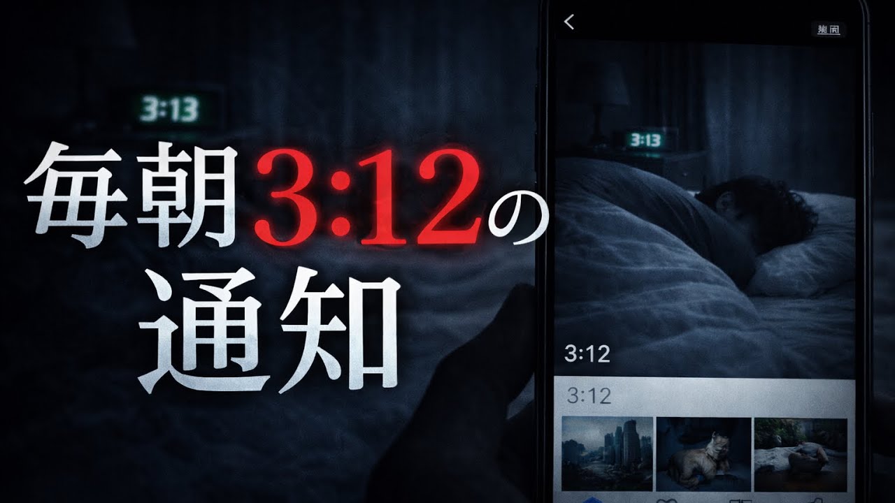 『毎朝3時12分の通知』